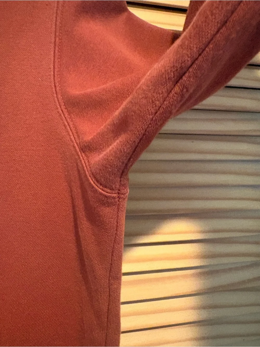 The North Face Men's Half Dome Pullover Hoodie Burnt Orange Rust Large Gorpcore